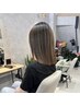 【人気No.2】カット＋艶カラー＋髪質再生バイカルテトリートメント