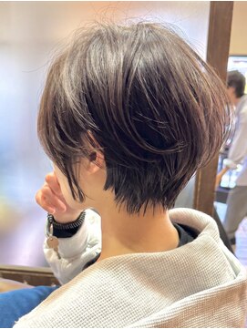 ハピネス クローバー 学園前店(Happiness CLOVER) ☆イメチェン大人かわいい★ショートボブ/白髪ぼかし/ハイライト