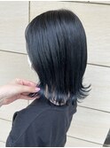 ブルーブラック　ブルージュ　ネイビーカラー