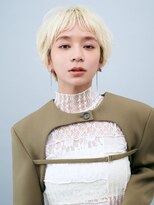 ヘアサロン ガリカ 表参道(hair salon Gallica)&nbsp;小顔ナチュラルマッシュショート/ハイトーンショートボブ