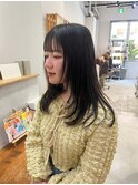レイヤーカット/顔周りレイヤー/黒髪レイヤー[札幌美容室LINDA]
