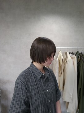 ネアー 新潟(NEER) アプリコットオレンジ/くびれヘア/ウェーブショート［新潟］