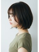 30代40代50代やわらかボブ髪質改善縮毛矯正