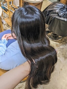 ロンド シャルム 吉祥寺(Lond charme) オリーブグレー/韓国レイヤーカット/マロンベージュ/黒髪/小顔