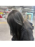 暗めでも重くないサラッと♪オリーブグレージュ