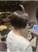 小顔見え＆垢抜け叶う！20代人気No.1ショートボブ