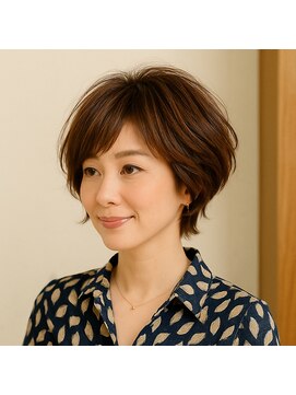 スープレックス ヘアーデザイン(SOUPREX HAIR DESIGN) 美フォルムエアリーショートボブ 20代 30代 40代 50代 60代