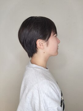 松本平太郎美容室 吉祥寺パートファイブ(PART5) 10代20代30代×耳かけショート