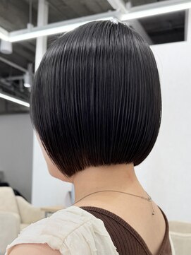 エルヘアメゾン(el. hair maison) 黒髪ボブ.