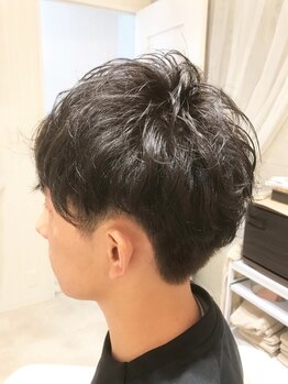 丁寧でスピーディーな施術が得意で、メンズの再現性カットに自信あり◎炭酸スパで頭皮ケアも叶える!