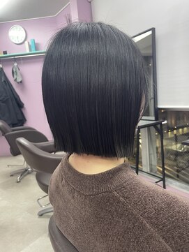 【高尾担当】楽々お手入れ！切りっぱなしボブ