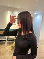 ヘアーブレイス(hair brace) 千葉駅/オリーブグレー/小顔/ココアベージュ