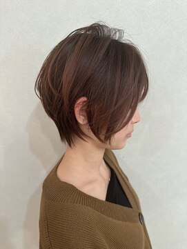 ナチュラルブラウン／レディース／小顔