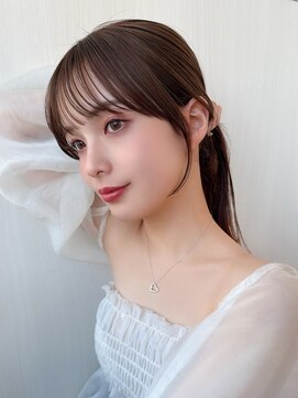 アフロート エル 大阪(AFLOAT L) 【30代40代】似合わせカット/大人ガーリーセミロング