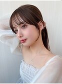 【30代40代】似合わせカット/大人ガーリーセミロング