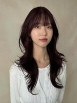 セブンルックス(7LOOKS)&nbsp;【髪質改善】ボルドーブラウン×クラゲレイヤー