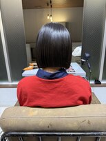 エマピボット 中川本店(EMA PIVOT) ばっさり切りっぱなしボブ♪