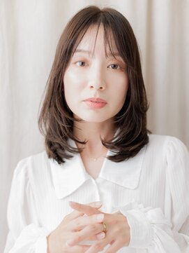 モッズヘア 上尾西口店(mod's hair) ダークアッシュ/バタフライレイヤーカット/バタフライレイヤーe