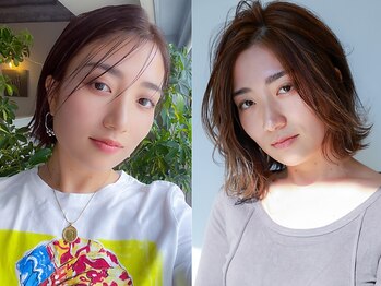 エッジ ヘア メイク(edge hair +make)の写真/ドライだけでキマるを実現。拘りカットで扱いやすく纏りやすい抜け感スタイル★[南流山/流山おおたかの森]