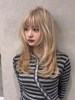 ロンド マーレ 天神大名店(Lond mare)&nbsp;大人ガーリー/似合わせカット/ミディアムレイヤーカット