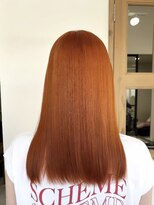 リコヘアー(LiCO HAIR)&nbsp;那覇/イメチェン/ピンクベージュ/アンブレラカラー/前髪