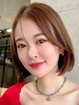 ルート 南堀江(route) 似合わせカット/タッセルボブ/髪質改善艶カラー/レイヤーボブ