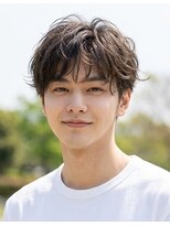 ミラー プラス エヌ(MIRROR+n)&nbsp;20代30代40代　マッシュ無造作モテ髪カジュアルパーマ＃23