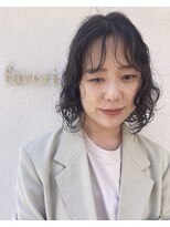 ファヴォリ(favori)&nbsp;【favori 自由が丘】ウェーブふんわりボブ