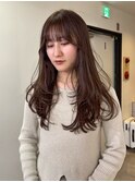 【NIKO】ロングレイヤー.ハッシュカット.福岡ベージュ
