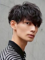 アロ 渋谷(Alo) ニュアンスパーマ/センターパート/波巻きツイストスパイラル渋谷