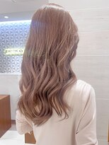 ピークアブー アヴェダ ギンザシックス(PEEK-A-BOO AVEDA GINZASIX) 20代30代髪質改善ハッシュカットミルクティーローズブラウン◆