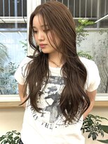 パークレーン アイス イヴェン(park lane ICI yeven)&nbsp;小顔レイヤー×ブリーチなしダブルカラー/夏カラー大人ボブYUKI