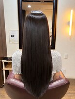 テュセ ヘアー 京都(Tu sais hair kyoto) 乾かすだけでまとまる地毛風ロング縮毛矯正