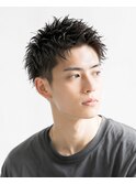 アップバング×フェード◎爽やか清潔感好印象ビジネスメンズ