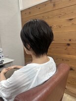 リーク(LEEK) ショートボブ◎白髪ぼかし