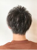 ショートマッシュ×ピンパーマ
