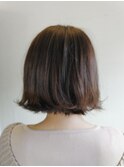 切りっぱなしボブ