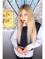 トゥエンティーフォー 泉大津店(24)&nbsp;プルエクステでハイトーンカラー