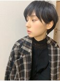 【山田】アフロート 小顔ひし形丸みクールショート