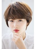 【Rire-リル銀座-】くせ毛風☆小顔ショートボブ☆
