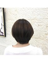 ティンク 大船(Tink)&nbsp;ナチュラルショートボブ×ベージュ【Tink大船／笹】