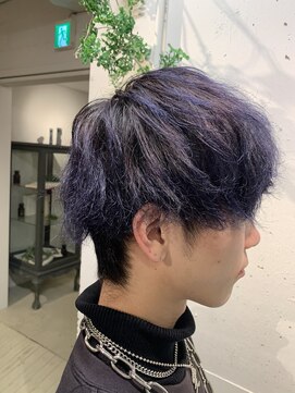 エル(EL by green) 【MITSU】ソフトツーブロック×ダークラベンダー