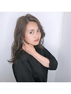 ヘアメイク ミチ 富田店(HAIRMAKE MICHI) 【MICHI 富田店 古作 蓮】アッシュグレージュ