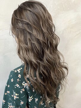 ペスカ 長町南店(pesca) ハイライト × アッシュグレージュ