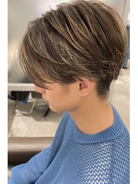 キートス(Kiitos) 【オススメ】センターパート ハイライトバレイヤージュ