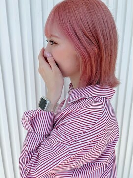 エメ ヘアー(aimer hair) ボブ×コットンピンク