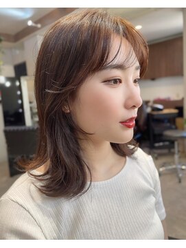 アミヘアーサプライ(AMI Hair Supply) 韓国風カット/顔まわりカット/くびれスタイル