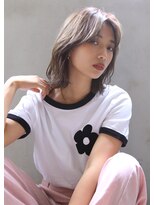 ブラン 梅田(Blanc)&nbsp;【Blanc】ブリーチオンカラー＿ロングボブ＿ウルフボブ