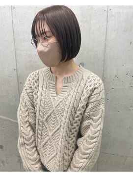 プフ 伏見(puf) 前下がりボブ【伏見/丸の内/栄/髪質改善】