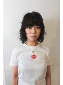 カルチャー感じるボブウェーブヘア　Genta